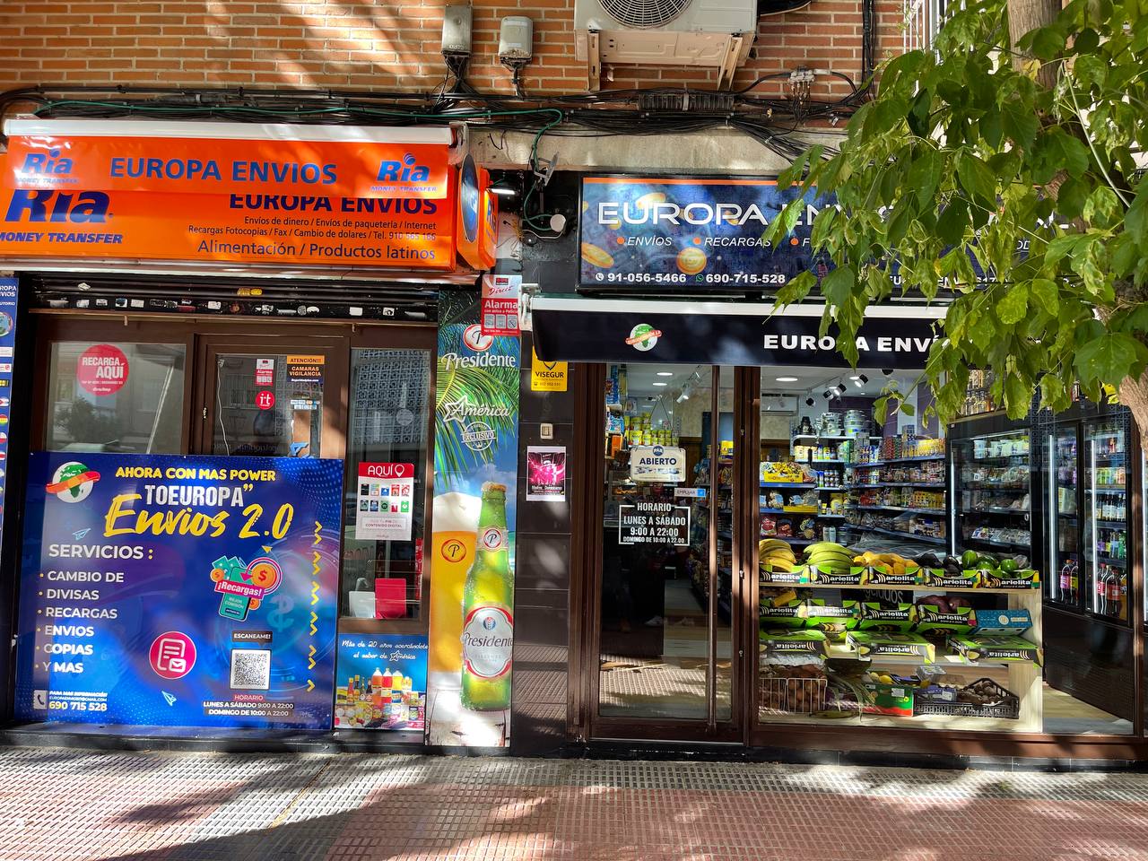 Fachada de Europa Envíos 2.0